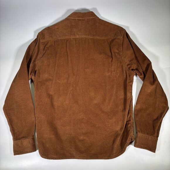 iron resin jacket Men’s Size Extra large XL corduroy Pocket Workwear Brown Tan - Picture 5 of 5